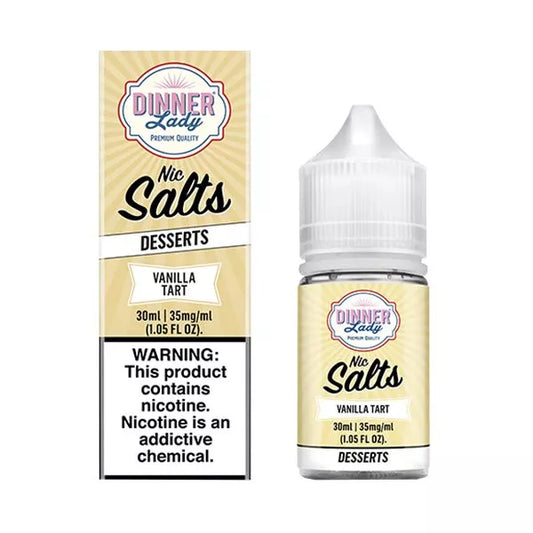 Dinner Lady Vanilla Tart Salt Nic 30ml