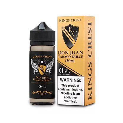 kings crest Don Juan Tabaco dulce 120ml