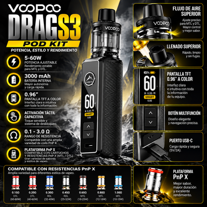 Voopoo Drag S3