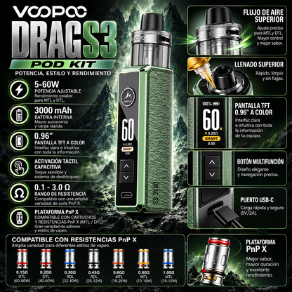 Voopoo Drag S3