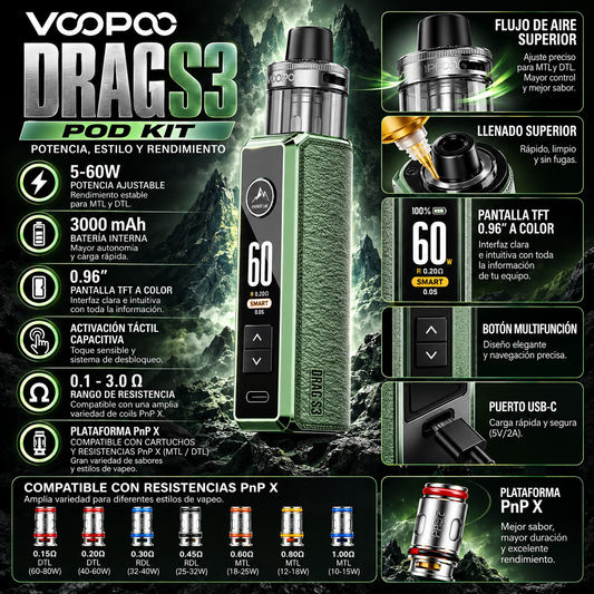 Voopoo Drag S3