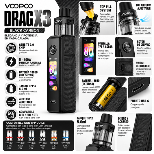 Voopoo Drag X3