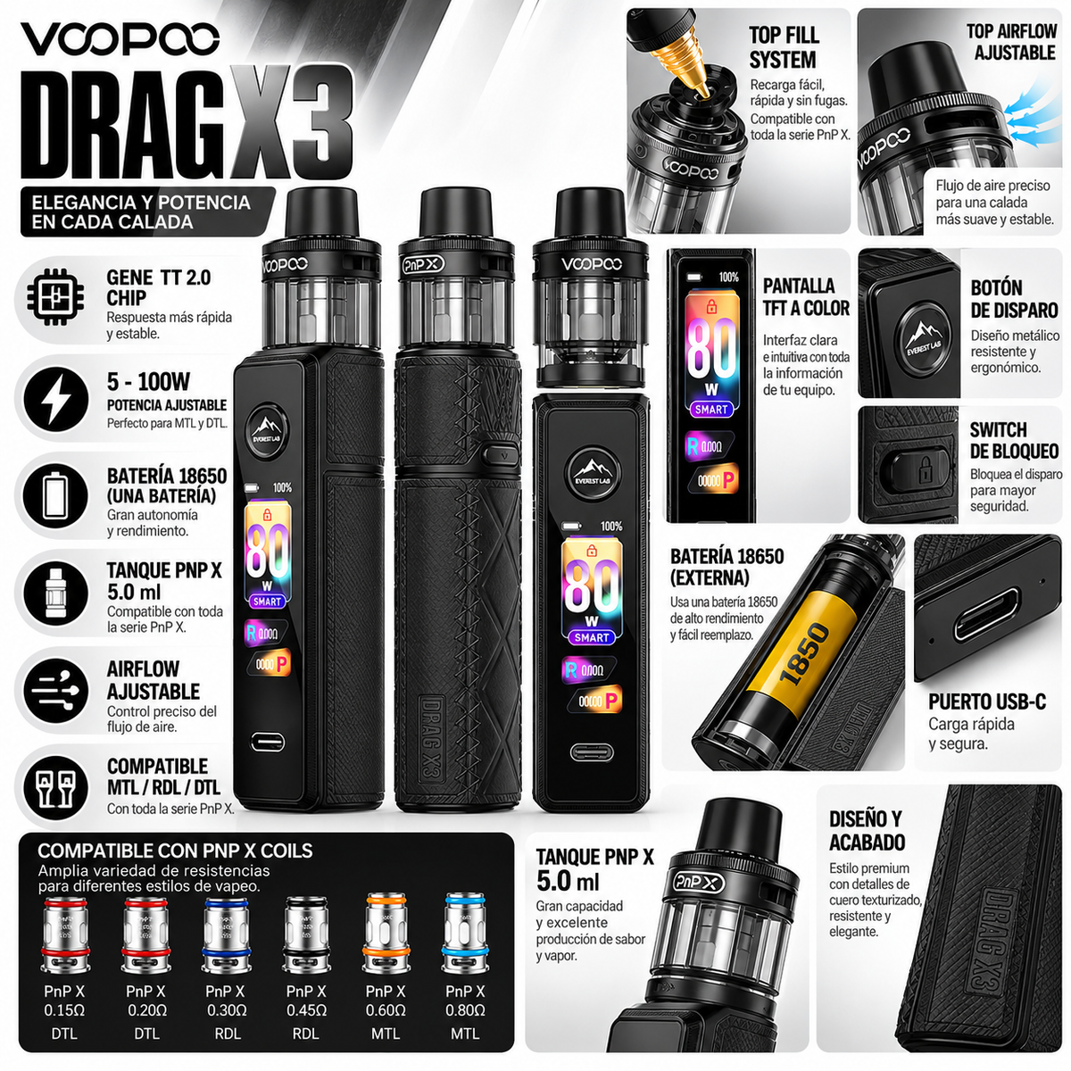 Voopoo Drag X3