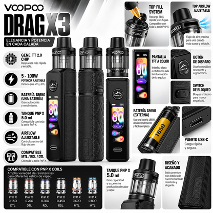 Voopoo Drag X3