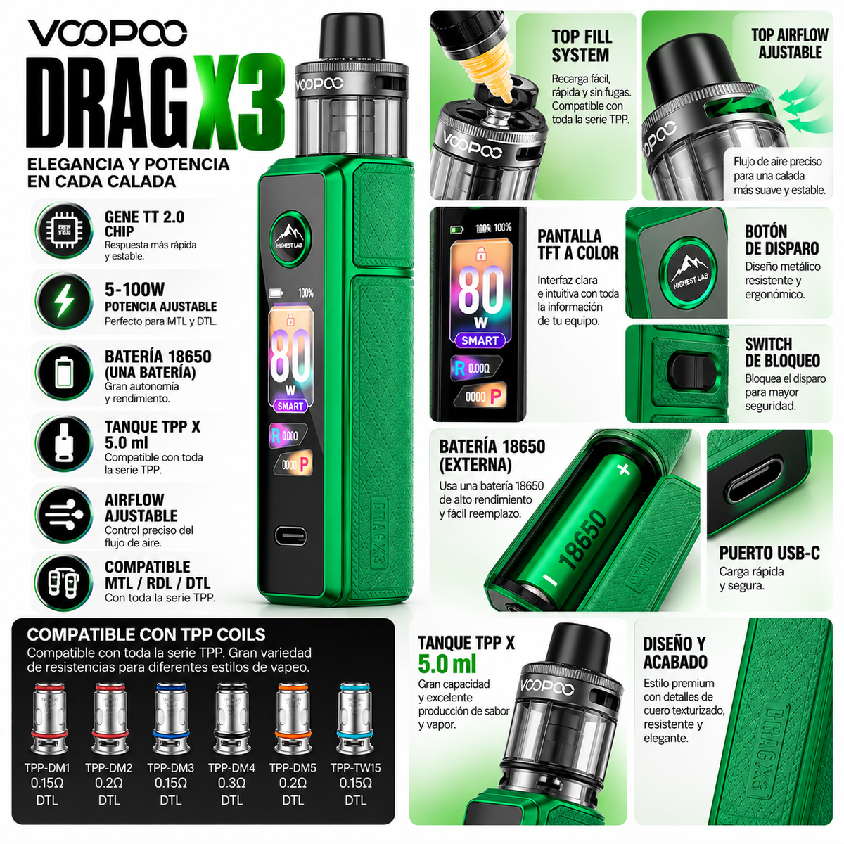 Voopoo Drag X3