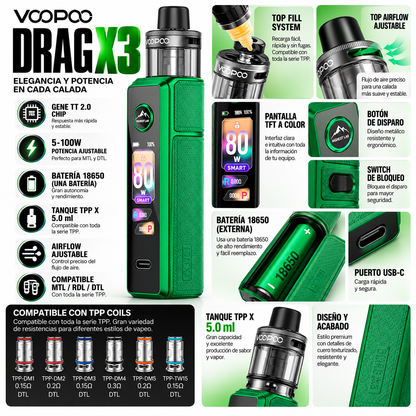 Voopoo Drag X3