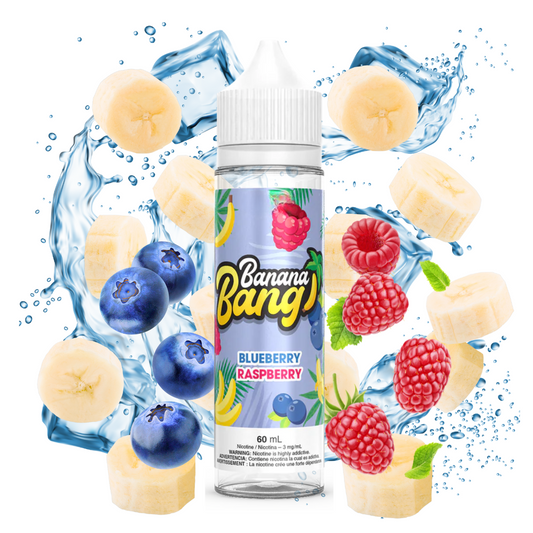 Banana Bang Ice Blueberry Raspberry 60ml