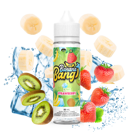 Banana Bang Ice Kiwi strawberry 60ml