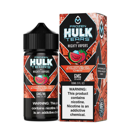 Mighty Vapors x Frozen Hulk Watermelon Strawmelon chew 100ml