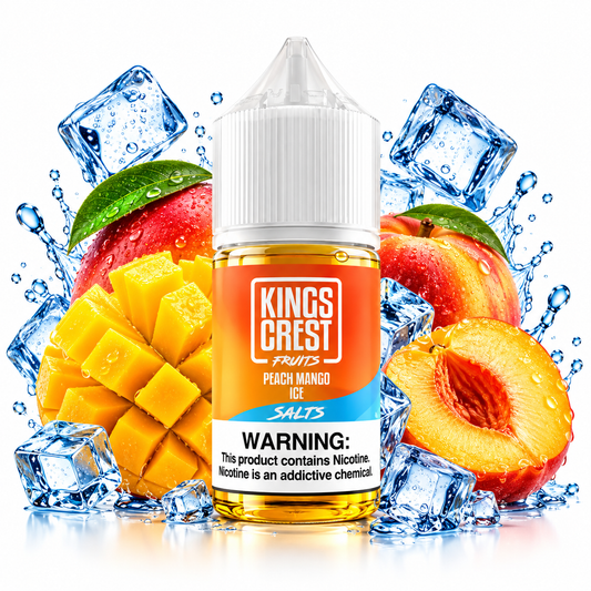 Kings Crest Fruits Peach Mango Ice Salt Nic 30ml