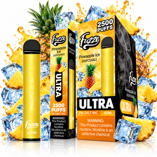 Fuzze 1.5k Puff Pineapple Ice