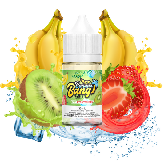 Banana Bang Ice Salt nic Kiwi strawberry 30ml