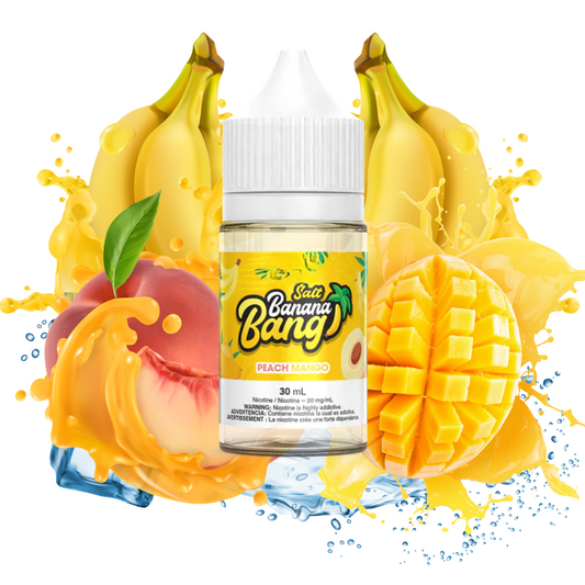 Banana Bang Ice Salt nic Mango Peach 30ml