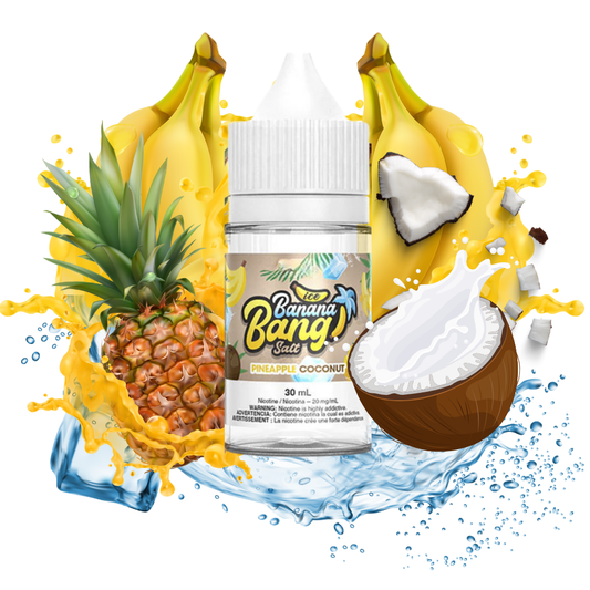 Banana Bang Ice Salt nic Pineapple coconut 30ml