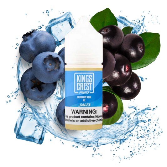 King's Crest Fruits Salt nic Blueberry Acai Ice 30ml