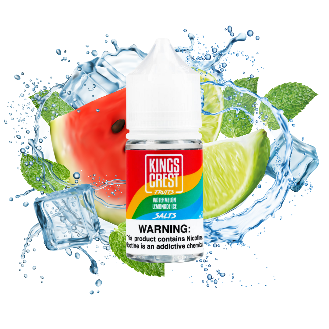 King's Crest Fruits Salt nic Watermelon Lemonade Ice 30ml