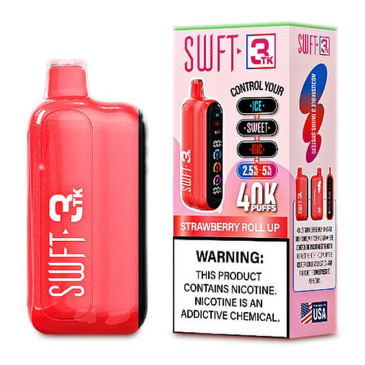 Swft 3TK 40k Strawberry Roll Up 40000 puff