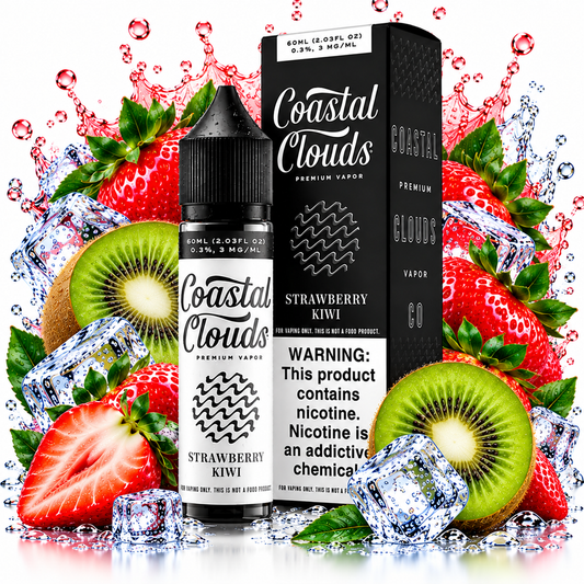 Coastal Clouds Iced Strawberry Kiwi