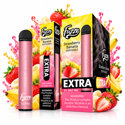Fuzze 1.5k Puff Strawberry Banana