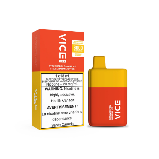 Vice Box Strawberry Banana Ice 6000Puff