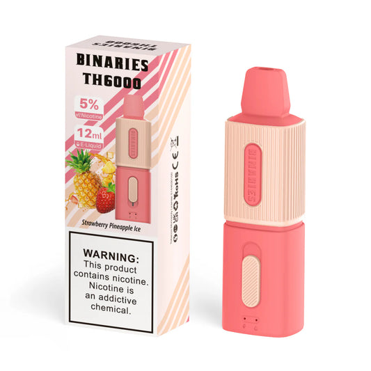 Binaries TH6000 Strawberry Pineapple Ice 6000Puffs 5%