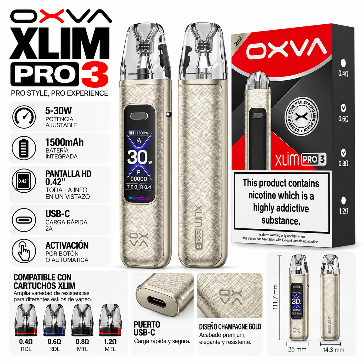 Oxva Xlim 3 Pro