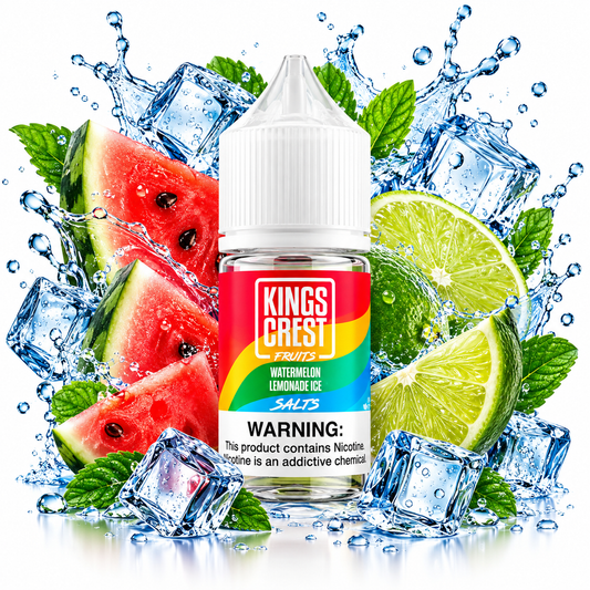 King's Crest Fruits Salt nic Watermelon Lemonade Ice 30ml