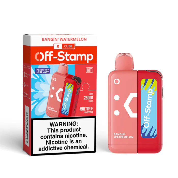 Off Stamp XCube Baging Watermelon Kit 25000puff